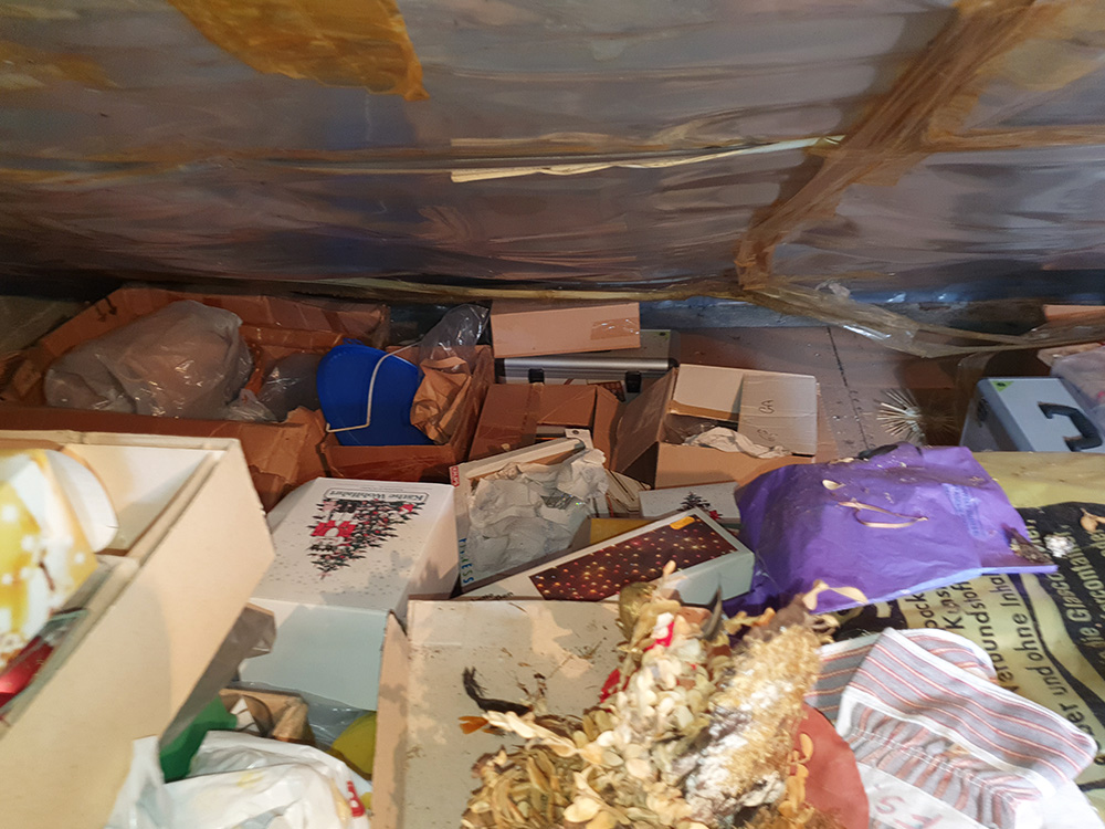 Entrümpelung von Dachböden und Kellerräumen